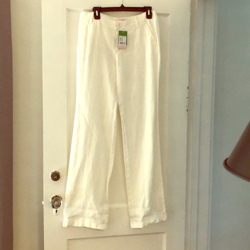 Lilly Pulitzer size 4 linen pant